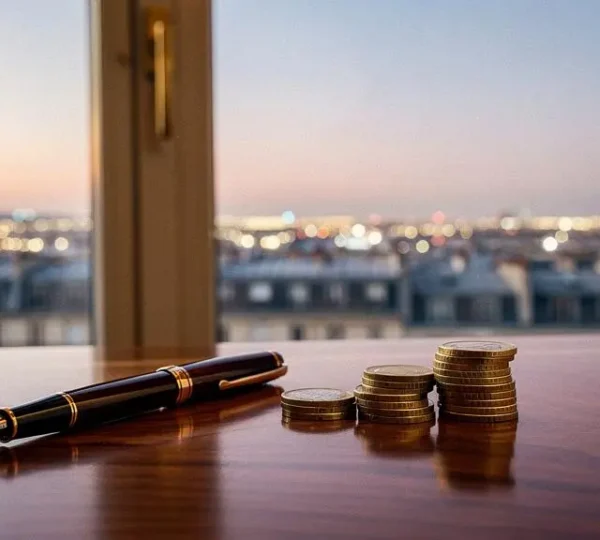 Image conceptuelle d'un placement financier unique donnant symboliquement accès à une multitude d'actifs financiers à travers le monde