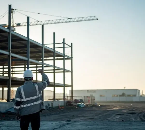 Vue symbolique d'un site industriel français en projet, illustrant la décision d'investir 2 millions d'euros